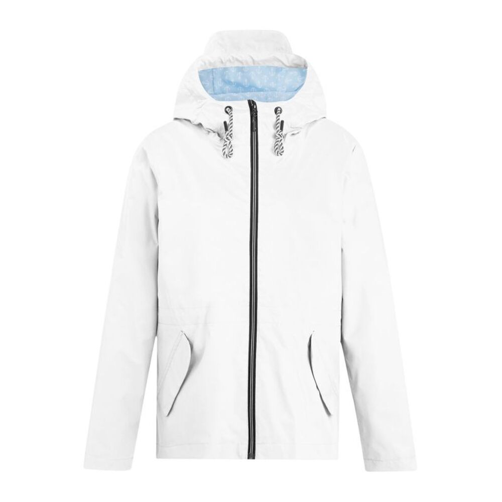 Regatta Womens/Ladies Bayletta Plain Waterproof Jacket / White